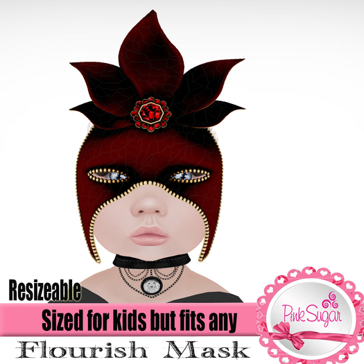 PS Flourish Mask BOX