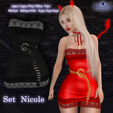 Brillancia - Dress Nicole black