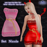 Brillancia - Dress Nicole pink
