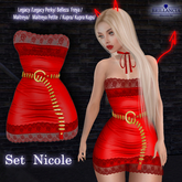 Brillancia - Dress Nicole red