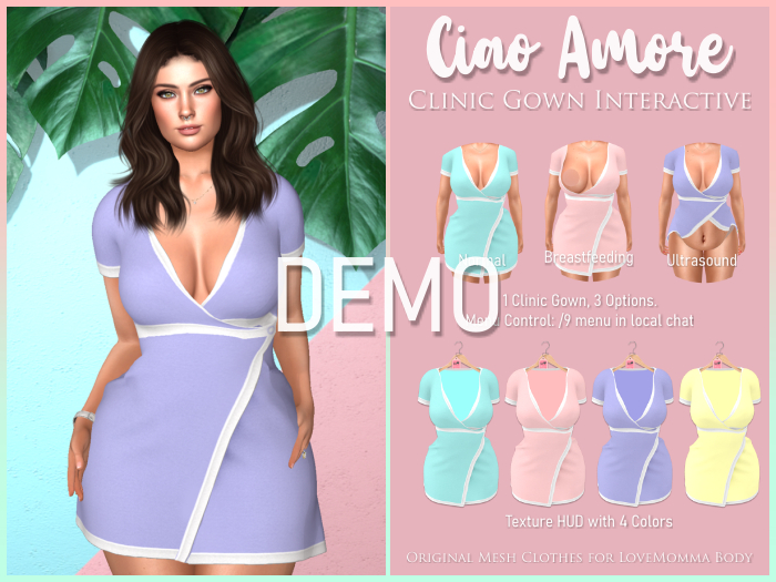 Ciao Amore! - Clinic Gown DEMO