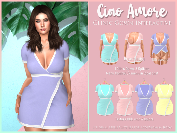 Ciao Amore! - Clinic Gown