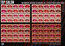 TOP1SALON - HD HUNTER LIPSTICK (Genus) FATPACK