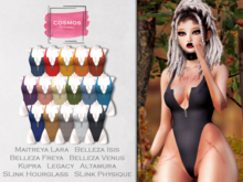 [COSMOS] Olivia Swim Suit Colors / 16 Colors Fatpack Demo