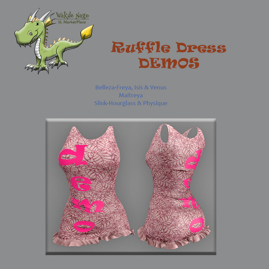 WN  Ruffle Dress - DEMOS