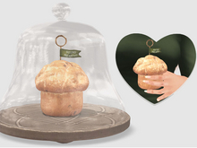 Dahlia - Shire - Muffin In Cloche Dispenser Server - Bento Holdable / Wearable