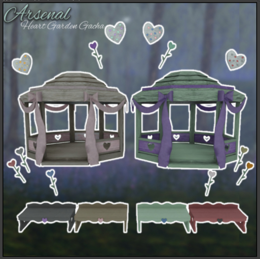 Arsenal // Heart Garden Stone Set 3