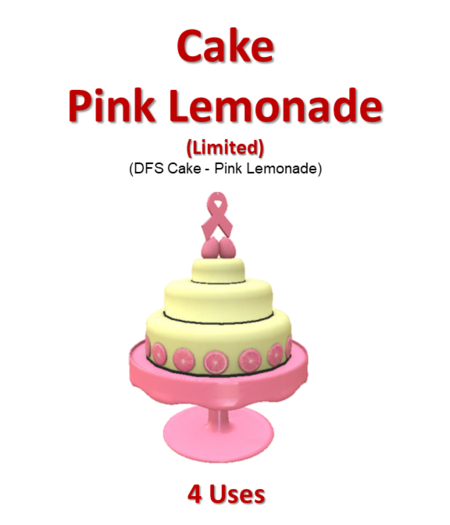 DFS Cake - Pink Lemonade (Texture Only)
