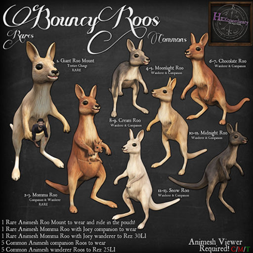 7. HEXtraordinary - Roo Companion - Chocolate