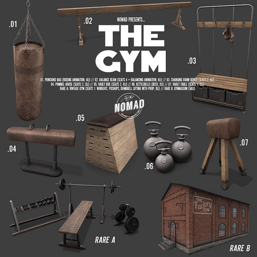 NOMAD // The Gym Complete