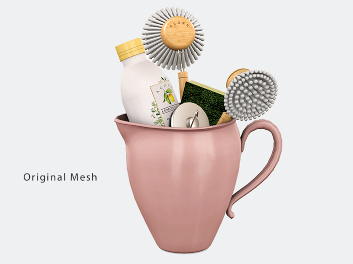 ACORN Sink Clutter -Pink