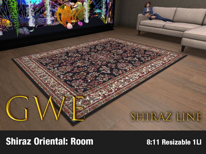 GWE - Shiraz Oriental - Room Rug / Carpet