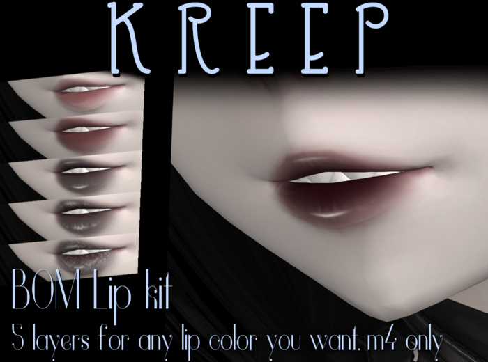 K R E E P - Blended lip kit (Retired)