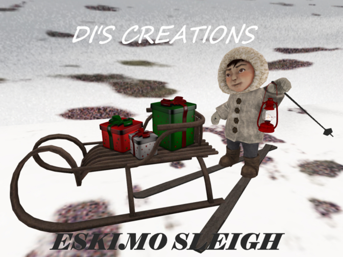 ESKIMO SLEIGH PRESENTS BEIGE