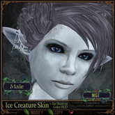 =^.^= Curious Kitties Fantasy Fuzz - Ice Creature Skin - Male - Mist