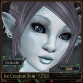 =^.^= Curious Kitties Fantasy Fuzz - Ice Creature Skin - Female - Rabid