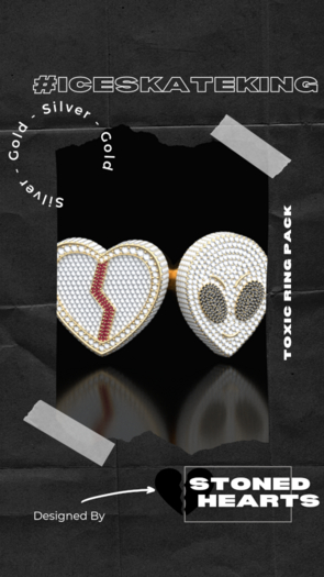 StonedXHearts - Toxic Ring Pack
