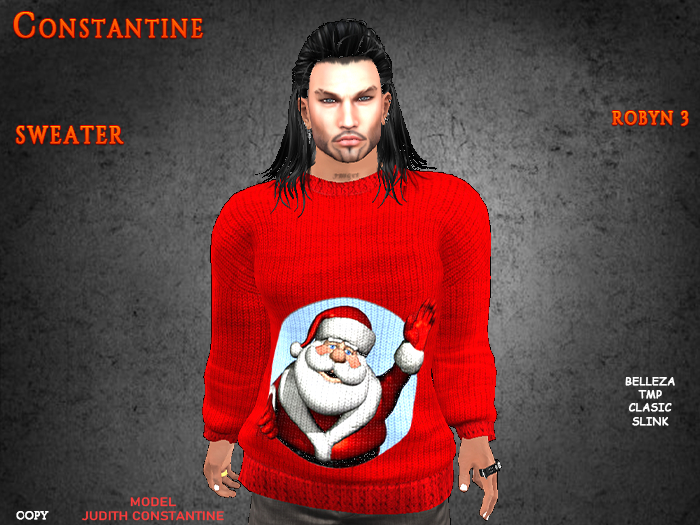 [JC CONSTANTINE] Robyn 3 Sweater - Christmas