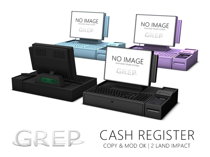 *+:. GREP .:+* Cash Register
