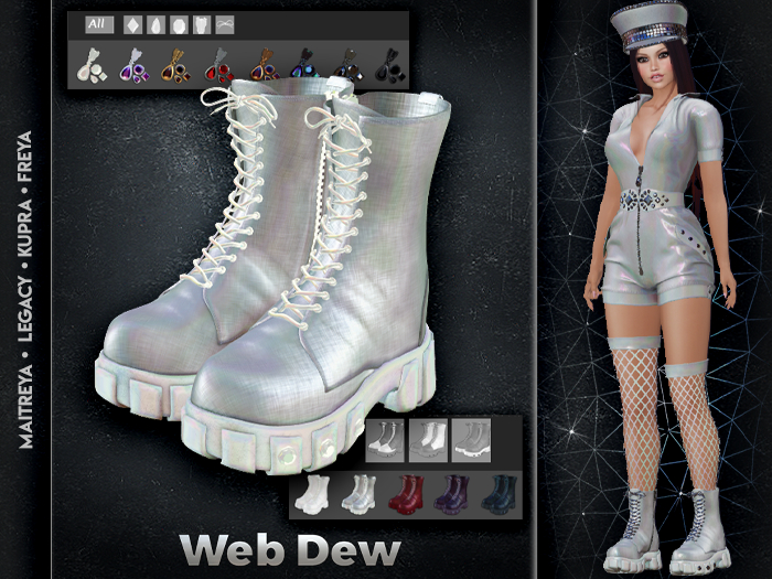 ::WD:: Boots Harley - Pack Holographic