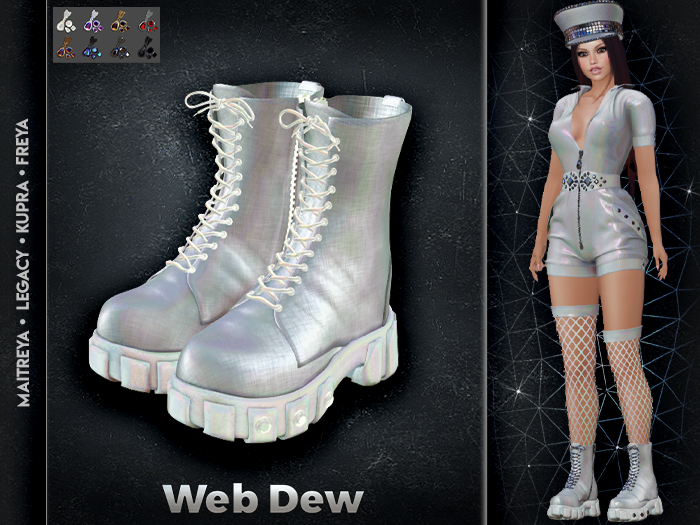 ::WD:: Boots Harley - Holographic/Gray