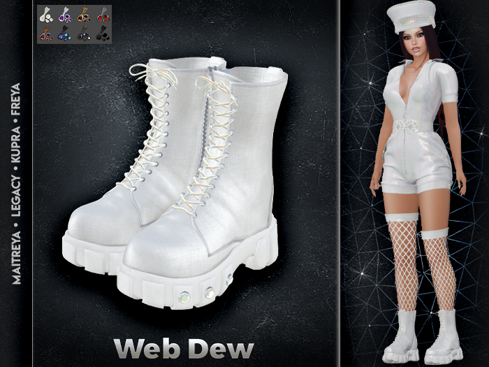 ::WD:: Boots Harley - White