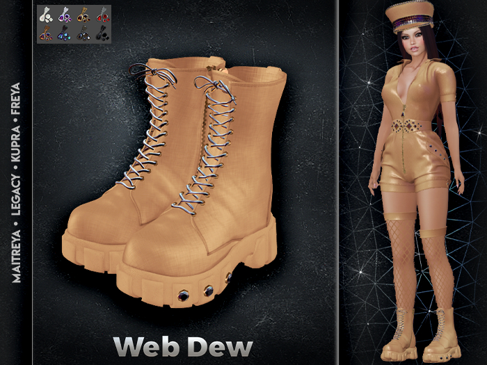 ::WD:: Boots Harley - Camel