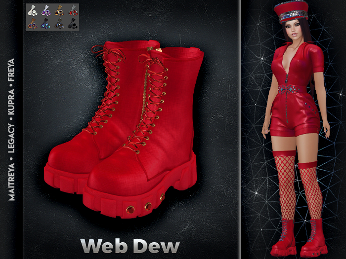 ::WD:: Boots Harley - Red