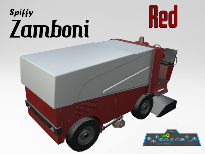 Spiffy Zamboni - Red