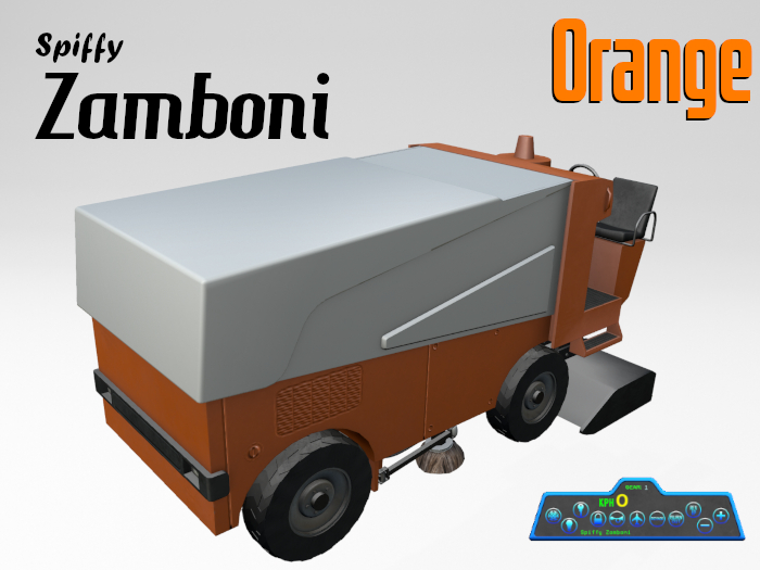 Spiffy Zamboni - Orange 