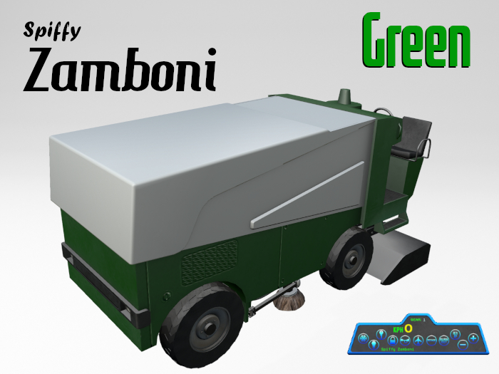 Spiffy Zamboni - Green 