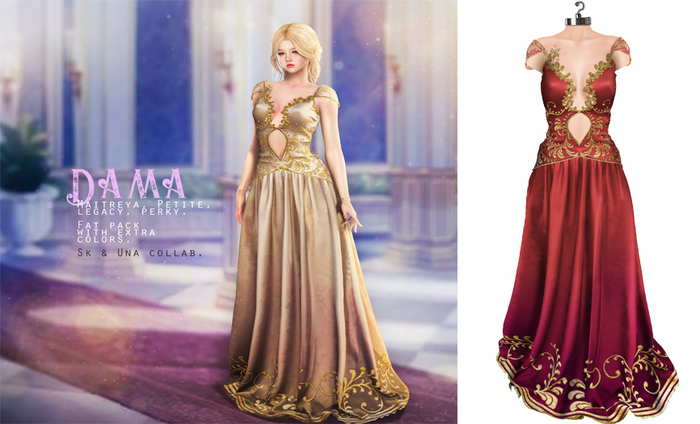 UNA/SK. Dama Red