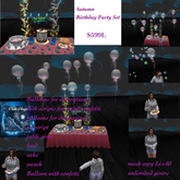 Autumn Birthday Party set LI=40-BOX