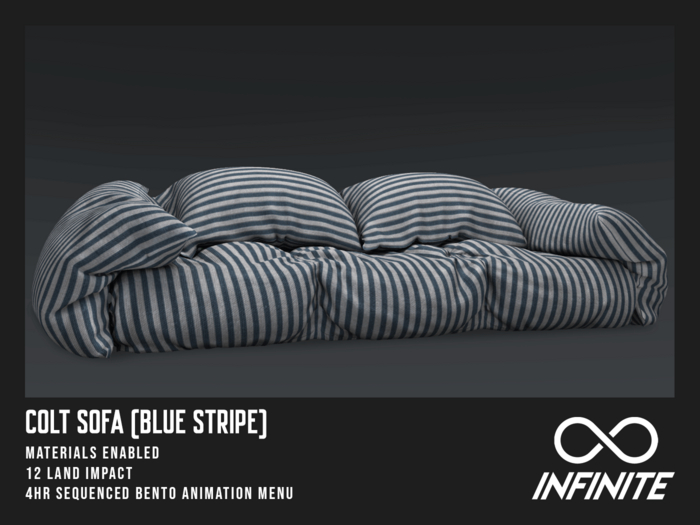 Infinite - Colt's Sofa (PG) *BlueStripe