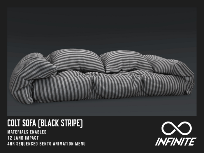 Infinite - Colt's Sofa (PG) *BlackStripe