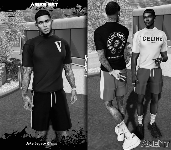 AMENT - Aries Demo Shorts