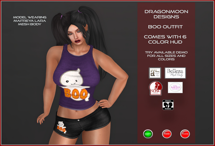 [DD] Boo Outfit