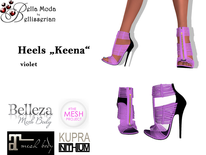Keena Heels violet