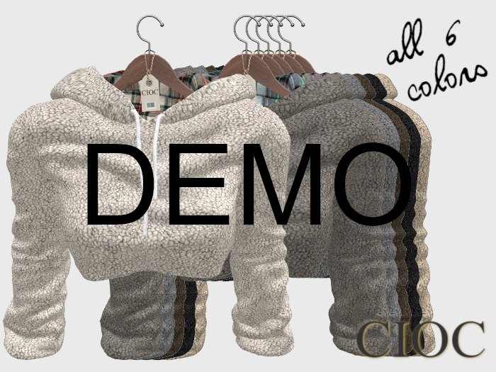 CIOC - plush hoodie (DEMO)