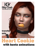 Kitty Crush COOKIE HEART (transfer)