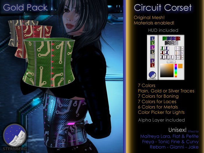 STERNBERG - Circuit Corset GoldPack