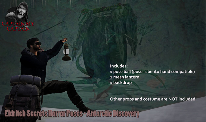 Eldritch Secrets Horror Poses -Antarctic - Discovery