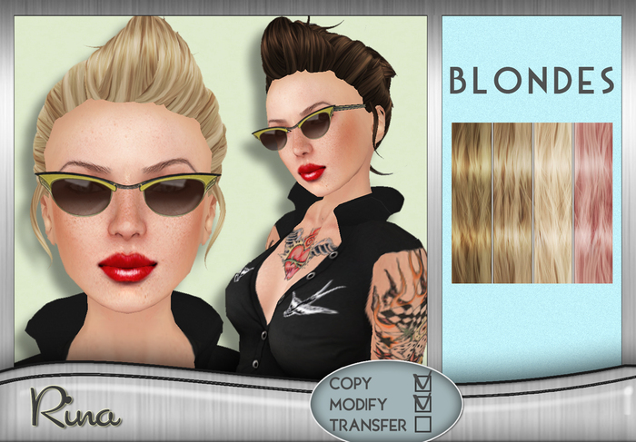 /artilleri/ Rina hair *blondes*