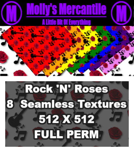 Rock 'N' Roses - ADD AND CLICK TO UNPACK