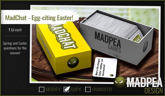 MadPea MadChat - Egg-citing Easter! [Add Me!]