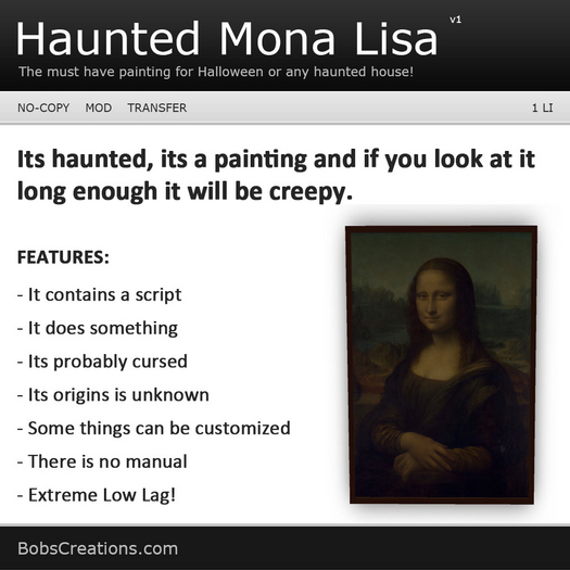 Haunted Mona Lisa 