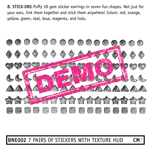 [DEMO] BEENICORN - Stick-Ons