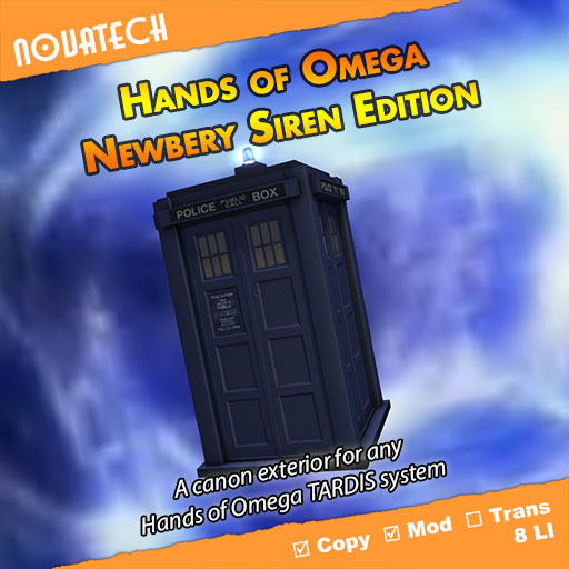 Hands of Omega (HoO) Exterior - Newbery, Siren Edition