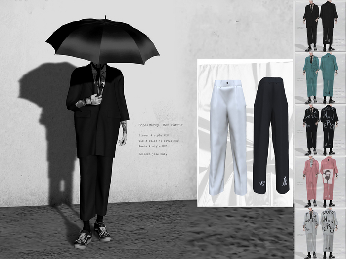 [Dope+Mercy] Zen Pants_Fatpack