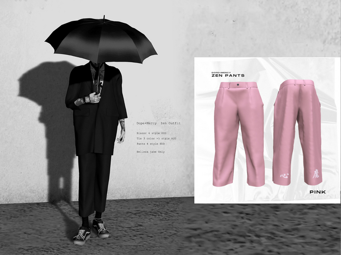[Dope+Mercy] Zen Pants_Pink